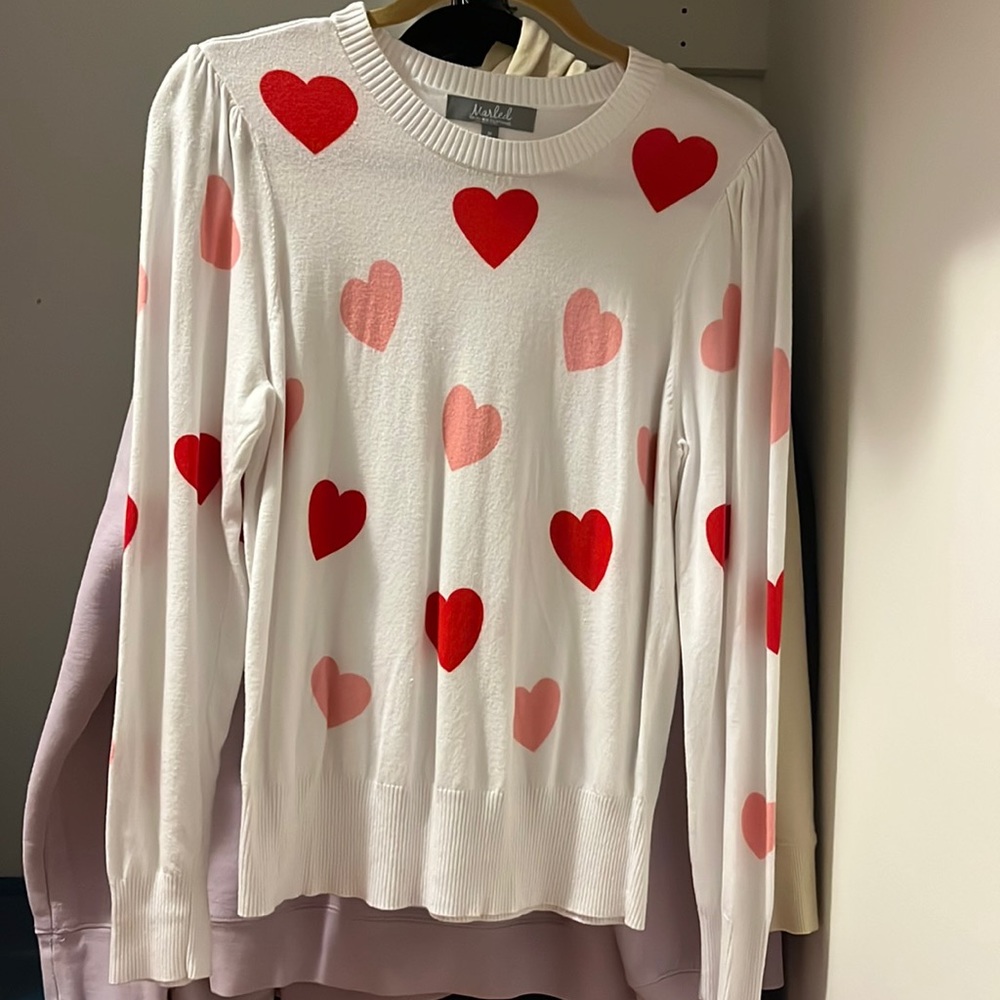 Heart sweater